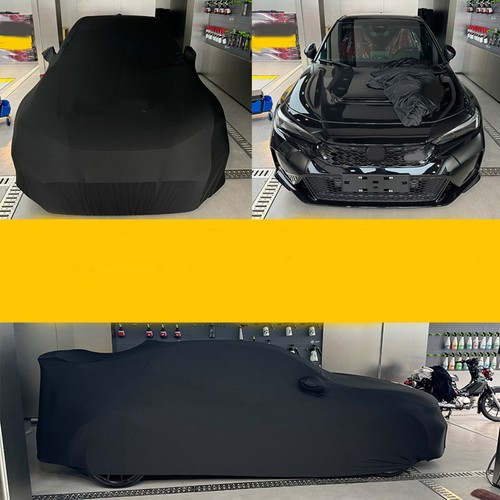 Black soft car cover - car, for